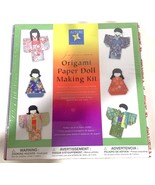 Japanese Origami Paper Doll Making Kit for 8 Paper Dolls New in the Box - £19.27 GBP