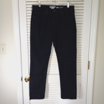 Levi&#39;s Denizen 216 Slim Fit Jeans Tag Size W34XL30 (Measures 33X30) Black Denim - £17.60 GBP