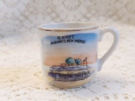 Blackie&#39;s Moriarity New Mexico Souvenir Mini Cup Handpainted FREE SHIPPING - £9.73 GBP