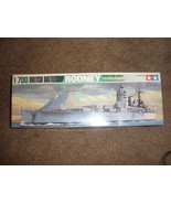 1:700 Tamiya Inglese Corazzata Rodney Acqua Linea Serie - $509.11 MXN