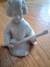 Vintage Stafford Japan Japanese Geisha Figurine Lady Playing Instrument ... - €6,93 EUR