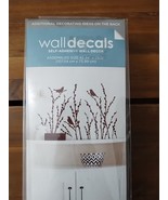 Wall Decals Birds On Sticks Assembled Size 42.34&quot; X 29.13&quot; - $19.79