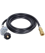 12Ft Propane Hose with Regulator -3/8 Quick Connect Disconnect Replaceme... - $57.15 CAD