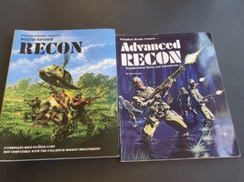 Palladium Books RPG&#39;s &quot;Deluxe Revised Recon&quot; &amp; &quot;Advanced Recon&quot; 2 Book LOT - $49.99