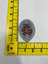Titusville Florida Fire and Emergency Services Silver Badge Patch obsolete - £11.68 GBP