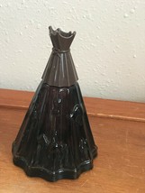 Vintage AVON Signed Brown Glass Cowboy Western TEEPEE Empty Aftershave Lotion  - £8.88 GBP