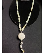 One of a kind Vintage 925 Silver  Jade  Gemstone NECKLACE 925 91.7g - $8,161.01 MXN