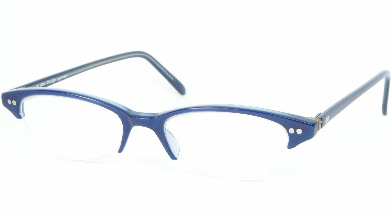 Prodesign Dinamarca P2020 909032 Azul Vintage Gafas Marco 49-15-140mm - $73.26