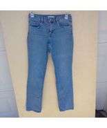 Levi&#39;s 505 Straight Jeans Women&#39;s Size 8 Blue/Gray Med Wash Cotton Stretch - $22.10 CAD