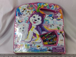 Lisa Frank Husky Dog Polar Bear Art Set USED 2015 - £11.83 GBP