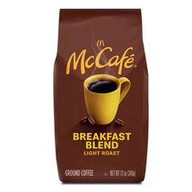 MCCAFE BREAKFAST BLEND LIGHT ROAST GROUND COFFEE 12OZ - $9.99