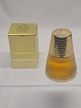 Vintage AVON GOLDEN THIMBLE Perfume Cologne Decanter And Original Box - ... - $186.12 MXN