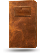 Full-Grain Leather Bifold Wallet for Men - Classic Cowboy Style - $75.62 CAD