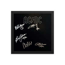 AC/DC Back in Black signed album Reprint - £68.11 GBP