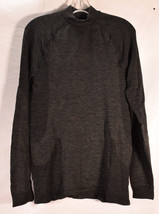 H&amp;M Mens Sport Ls T-Shirt Dark Gray M Nwt - £11.66 GBP