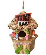 Tiki Hut Bar 10054 Weather Resistant Indoor Outdoor Birdhouse 9” H Spoon... - £30.49 GBP