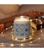 Scented Soy Candle, 9oz - Immersive Aromas in a Glossy Glass Jar - £21.22 GBP