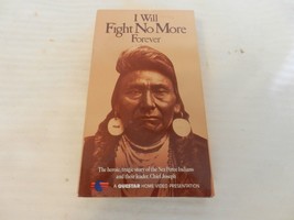 I Will Fight No More Forever (VHS, 1990) James Whitmore, Sam Elliott, Ned Romero - £7.19 GBP