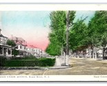 West Union Ave Street View Bound Brook  NJ UNP Hand Colored DB Postcard V11 - $14.80