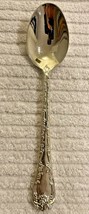 ANTIQUE ORIGINAL WM. ROGERS &amp; SON DINNER SPOON 7&quot; SILVERPLATE RARE ~ EXC... - $4.95