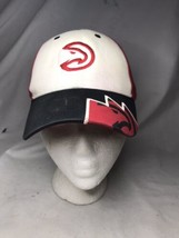 Fan Favorite Atlanta Hawks Hat NBA Basketball Red Black White Adjustable - $9.90
