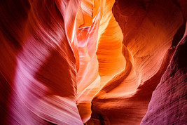 Framed canvas art print giclée Upper Antelope slot Canyon Page Arizona USA - £31.37 GBP+