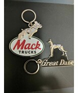 Mack Truck/Great Dane Emblem Keychains. Get both with free shipping (D2-G6) - $28.78 CAD