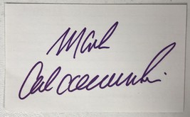 Mark Calcavecchia Signed Autographed 3x5 Index Card - Golf - $285.10 MXN