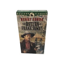 The Return Of Frank James VHS - Starring Henry Fonda - $6.92