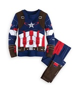 Pajama Avengers Superhero  Captain America  Pajamas for Boys  - £15.78 GBP