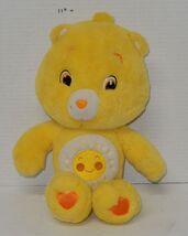 2008 Play Along Care Bears Funshine bear 8" Plush Toy RARE HTF Yellow - $24.70
