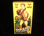 VHS Tarzan The Fearless, Tarzan of the Apes Double Tape Set Buster Crabbe - $8.00