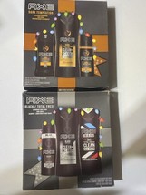 Axe Total Fresh Gift Set And Dark Temptation Gift Set 3 In 1 Shampoo Deodorant - $44.54