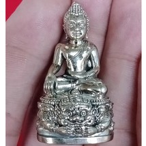 Thai Amulet Mini Statue Pra Kring Srivichai Lucky for Life Pendant by Lu... - $58.88