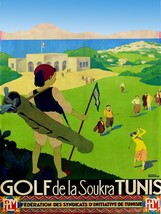 4601.Golf de la soukra.tunis.golf course.beach.POSTER.decor Home Office art - $17.10+