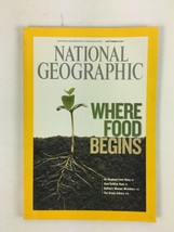 September 2008 National Geographic Magazine Where Food Begins The Green Sahara - £10.45 GBP