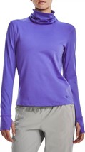 Under Armour Women&#39;s UA INFRARED UP PACE FUNNEL Sweatshirt Size M Violet - £23.18 GBP