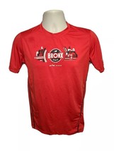 2016 NYRR New York Road Runners Bronx 10 Mile Run for Life Mens Small Red Jersey - £13.97 GBP
