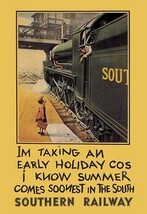 I&#39;m Taking an Early Holiday - Art Print - £17.39 GBP+