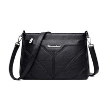 Fashion Woman Shoulder Bag Designer PU Leather Women Messenger Bags  Tote Flap F - £38.42 GBP