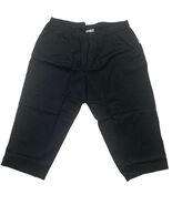 Only Necessities Black Elastic Waist Plus Size Womens Pants 32WP - $13.06