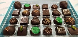 Andy Anand Vegan Dark Chocolate Gluten Free Truffles Praline Collection - 24 Pcs - £30.41 GBP