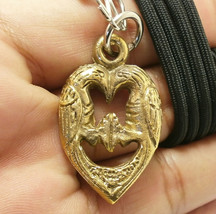 Duo Sarika Magic Love Birds Pendant Thai Blessing Amulet Lucky Appeal Attraction - £19.75 GBP