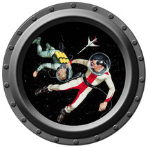 Space Rescue - Porthole Wall Decal - $14.00