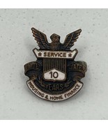 Housing Home Finance 10 Years US Government Service Employee Lapel Hat Pin - $49.95