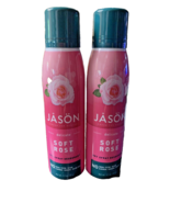 2x Jason Delicate Soft Rose Dry Spray Deodorant 3.2 oz. Butane &amp; Aluminu... - $24.63