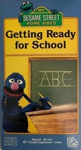 Sesame Street Getting Ready For School(Vhs 1987)EXTREMELY Rare Collectors Tape - £278.81 GBP