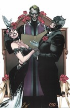 Tom King &amp; Clay Mann SIGNED Batman Catwoman Wedding Art Print ~ Joker Officiates - £31.64 GBP