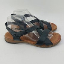 BOC Women&#39;s Black Sandals Hook &amp; Loop CHD18 Size 9M - $15.90