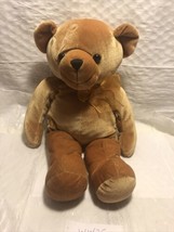 Vintage Dakin Gold Bear 15” Plush Bear Cub Stuffed Florence 20211 Ribbon Tie - £12.84 GBP